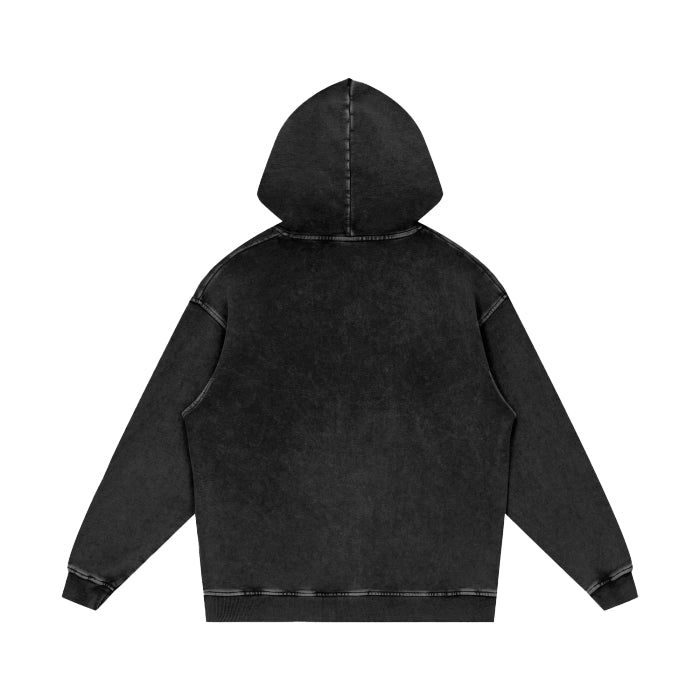 Exquisite Creature Acid Wash Oversize Hoodie Unisex