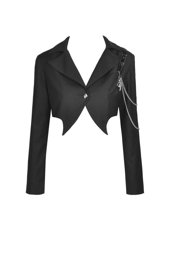 Goth Short Bat Jacket